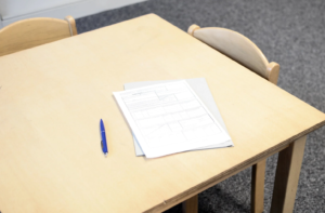 exam paper on table- how to prepare for an exam